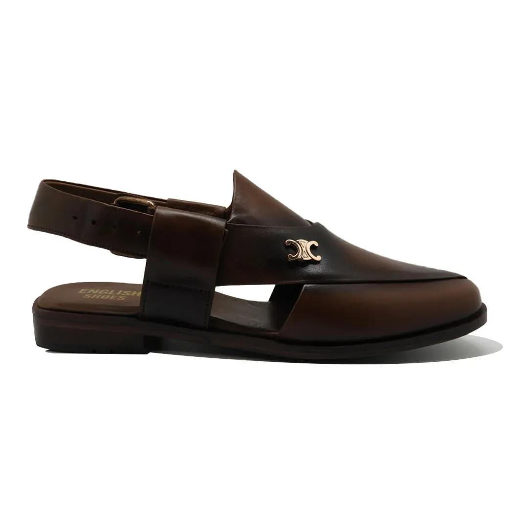 MEN TRADITIONAL PESHAWARI CHAPPAL C-226