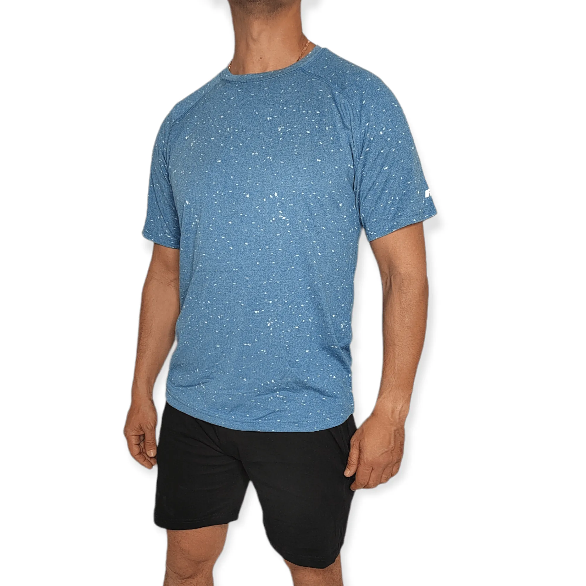 Men (Training-Fit) Sports Tshirt - Blue