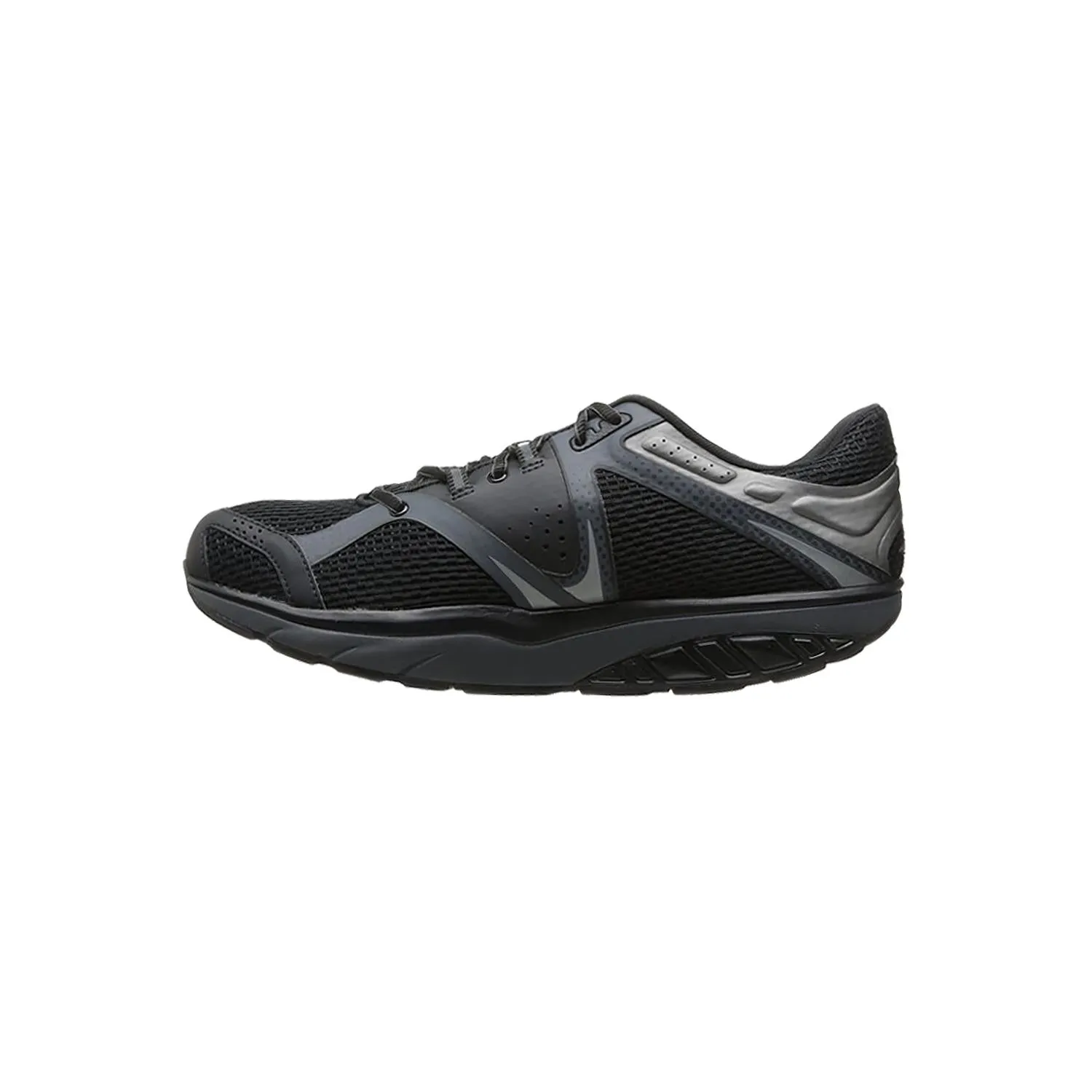 Men's MBT Simba Lace Black/Granite Synthetic