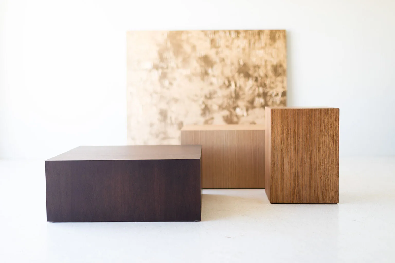 Modern Walnut Coffee Table - 1921