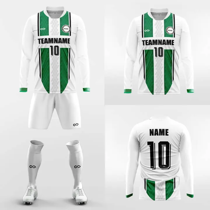 Obliging- Men's Sublimated Long Sleeve Football Kit