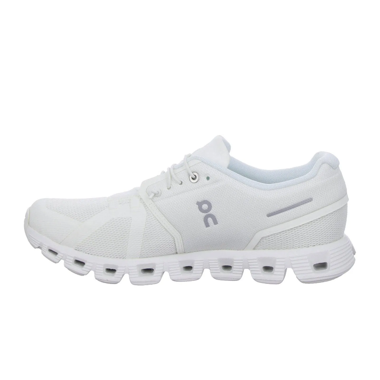 On Running Cloud 5 Running Shoe (Men) - Undyed-White/White