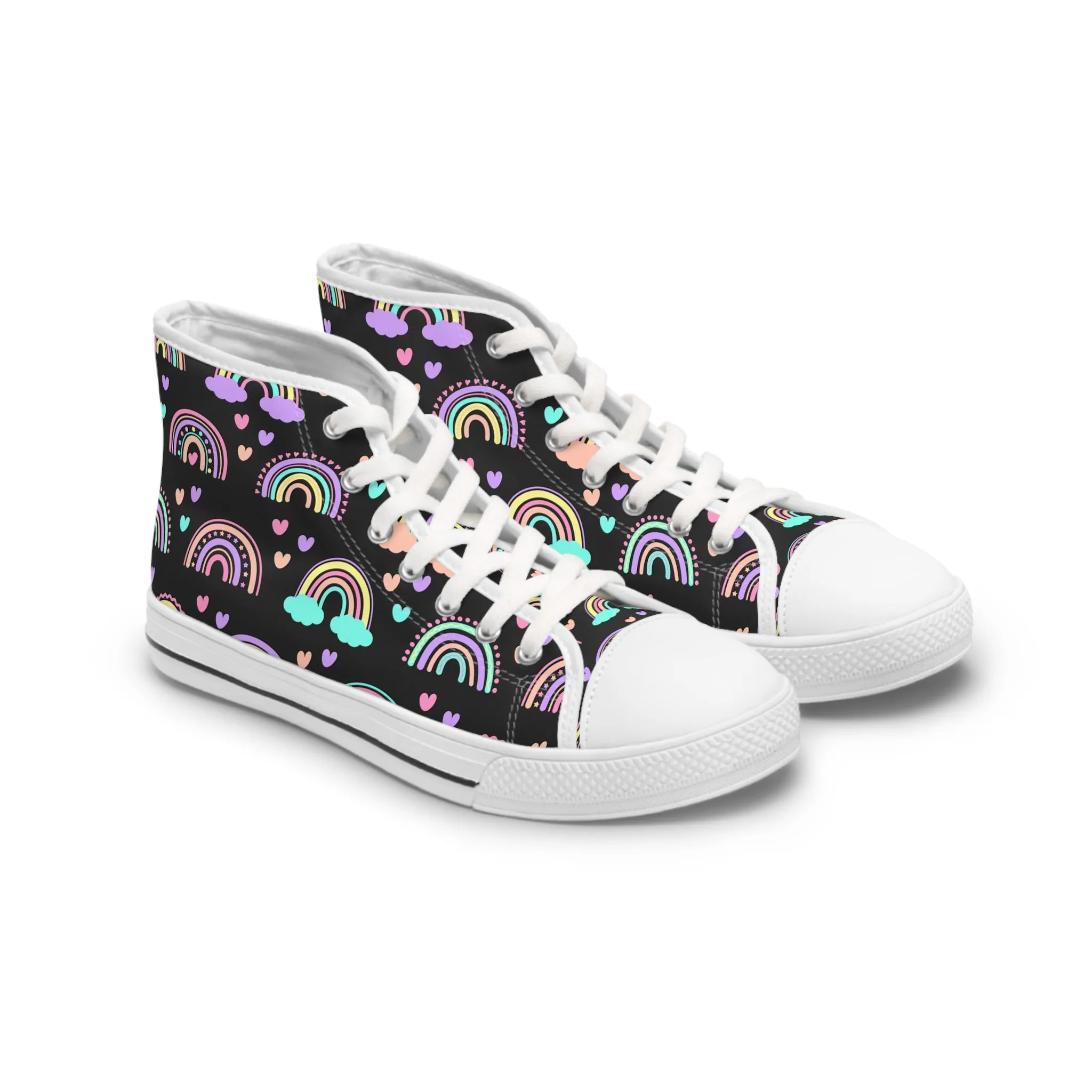 Rainbows Women's High Top Sneakers