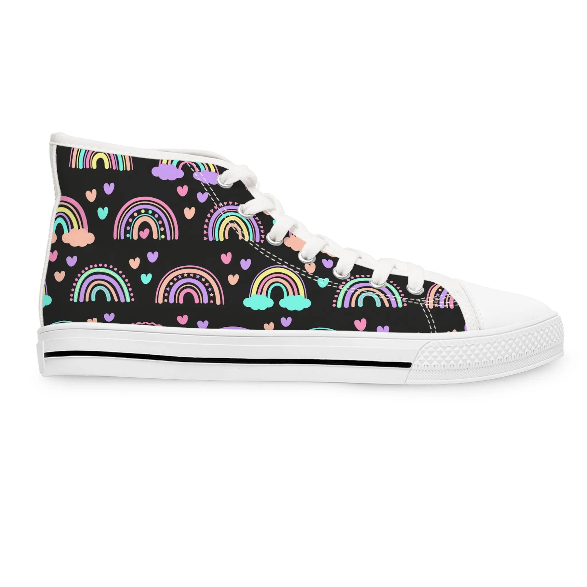 Rainbows Women's High Top Sneakers