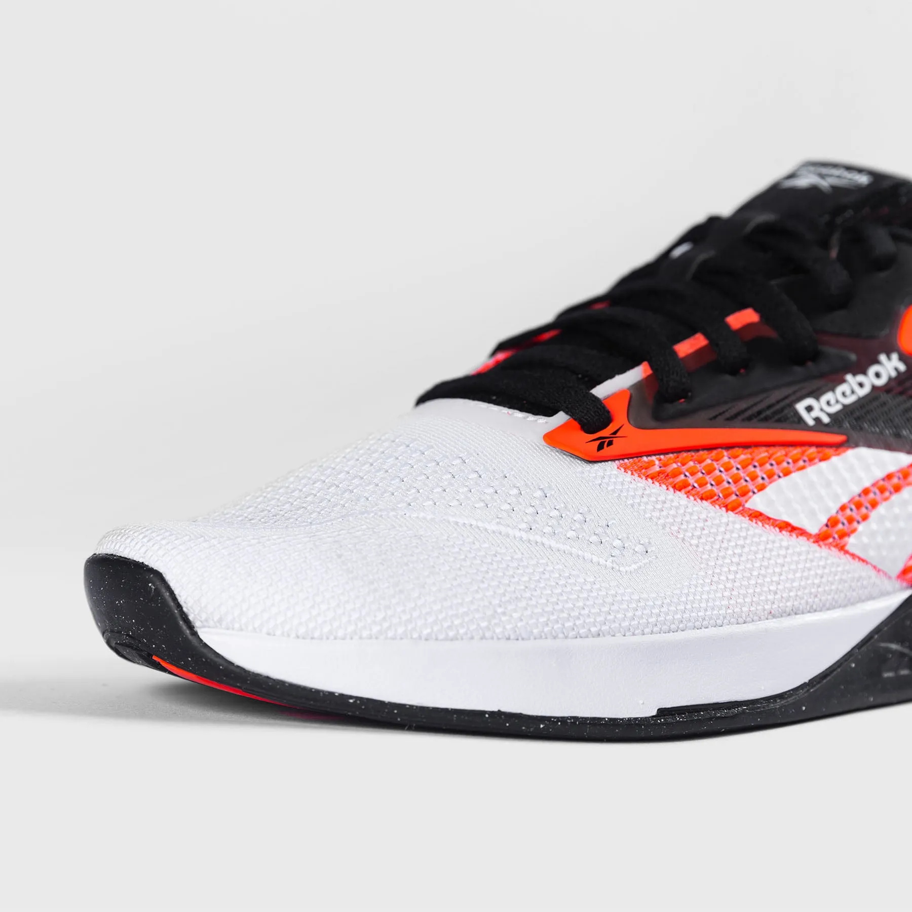 REEBOK - NANO X4 - MEN'S - BLACK/WHITE/ORANGE FLARE