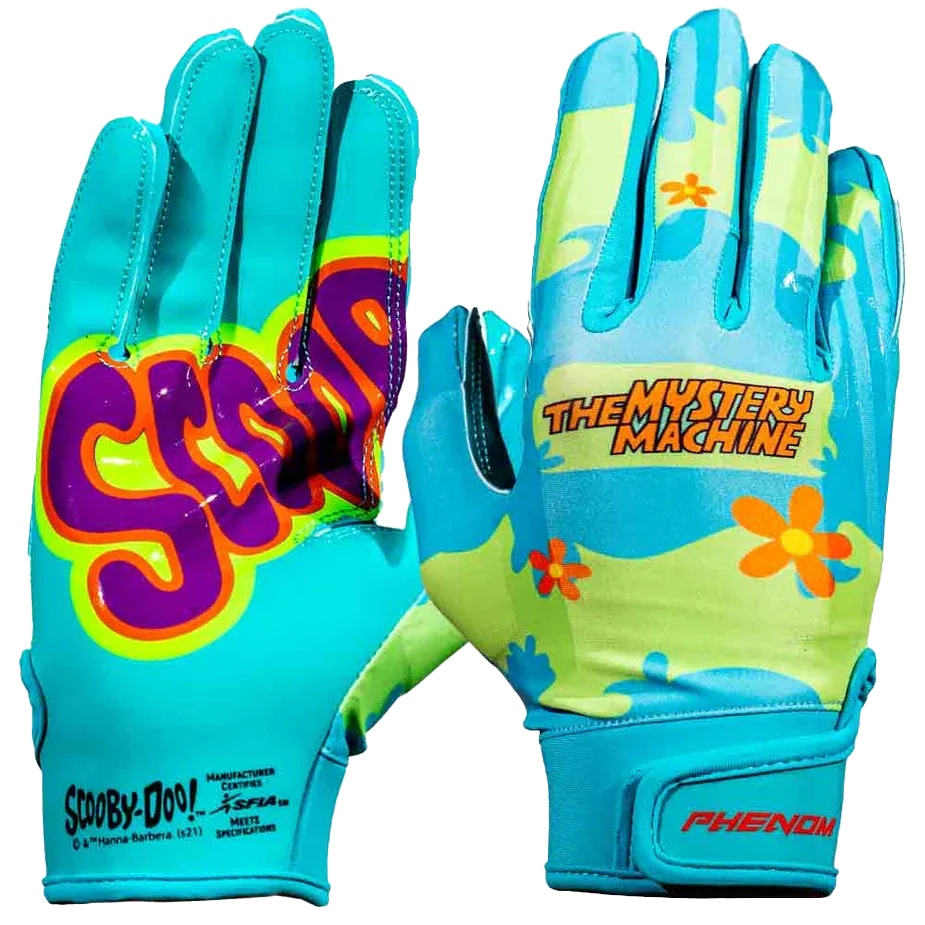 Scooby-Doo Football Gloves - VPS1 by Phenom Elite