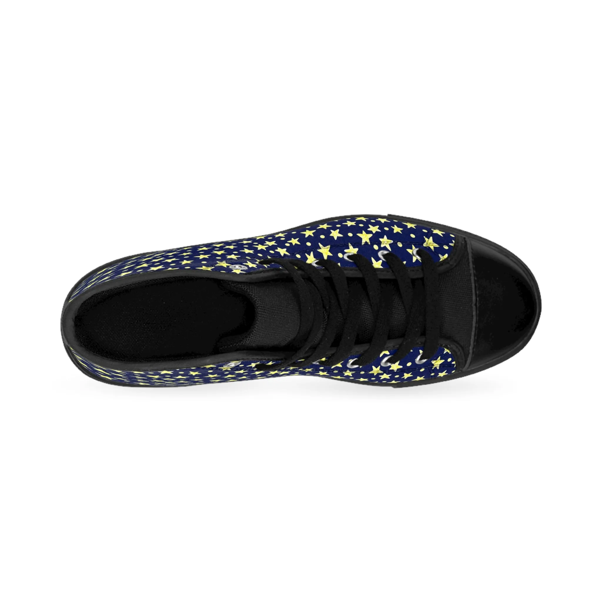 Starry Blue Night Sky Men's Classic Sneakers