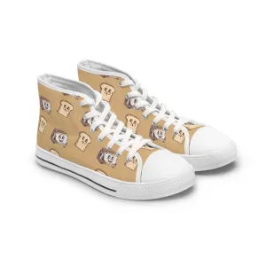 Toast and Toaster Women's High Top Sneakers