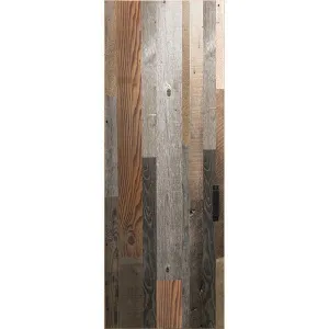 Vero - Exterior Modern Solid Reclaimed Wood Entry Front Door